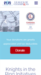 Mobile Screenshot of locfoundation.org